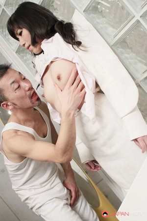 18 year old girl Erin gets deflowered on a bed wearing socks